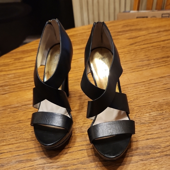 Michael Kors Black Heels - Picture 1 of 7